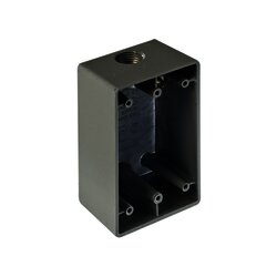 Caja Condulet FS de 1" (25.4 mm) con una boca a prueba de intemperie.