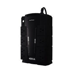 UPS de 425 VA/255 W, Topología Standby, Entrada 120 Vca NEMA 5-15P, Tipo Gabinete Compacto, Con 8 Tomas NEMA 5-15R