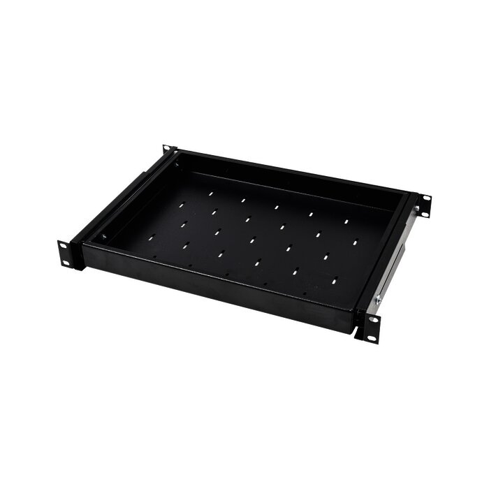 Charola Deslizable para Rack de 19", 30 cm de Profundidad, 1U.