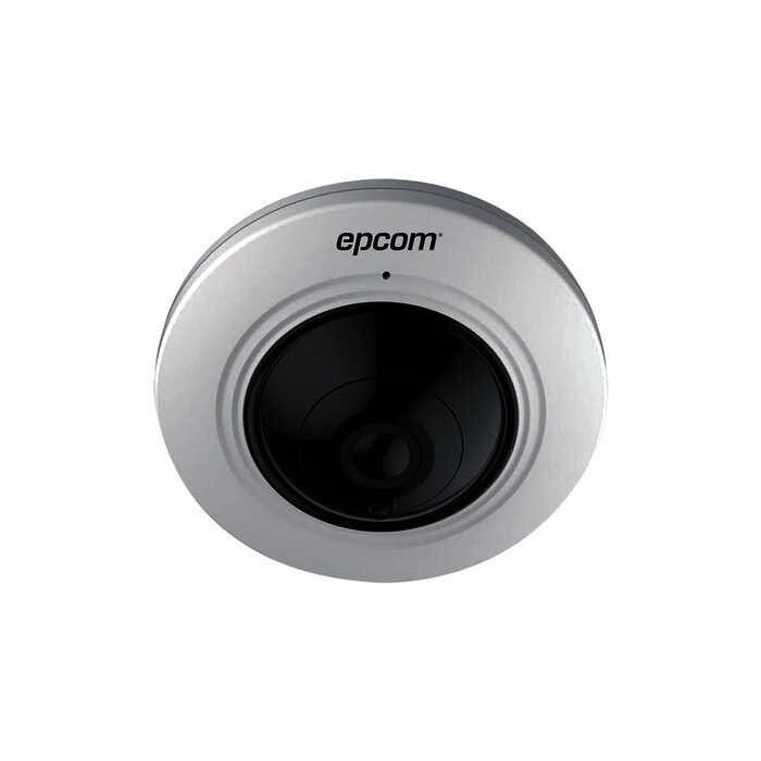 Panoramica TURBOHD 5 Megapixel / 20 mts IR / Micrófono Integrado / Interior / Múltiples Vistas Adicionales / 180° / 360°