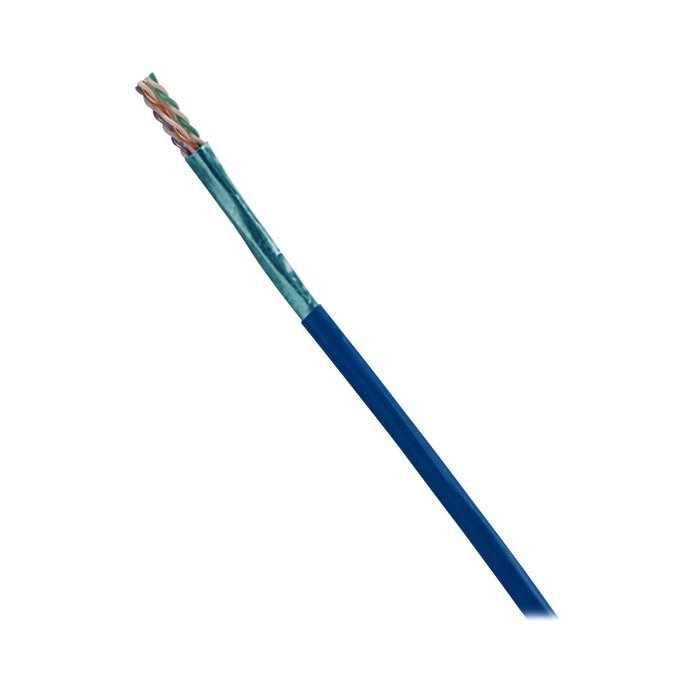 Bobina de Cable UTP de 4 Pares, Vari-MaTriX, Cat6A, 23 AWG, CMR (Riser), Color Azul, 305m