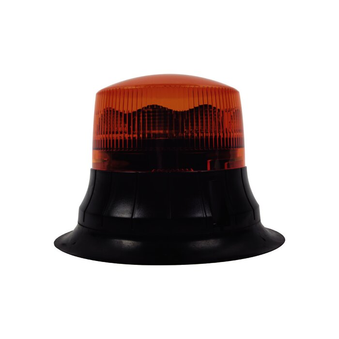 Burbuja LED giratoria de color ámbar, 9 LEDs, montaje magnético