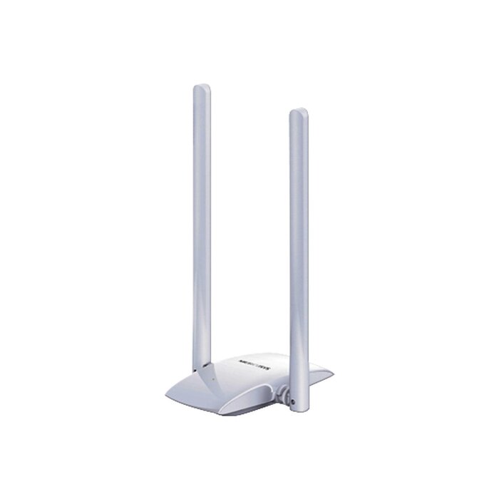 Adaptador inalámbrico N de 300 Mbps 2.4 GHz, 2 antenas externas