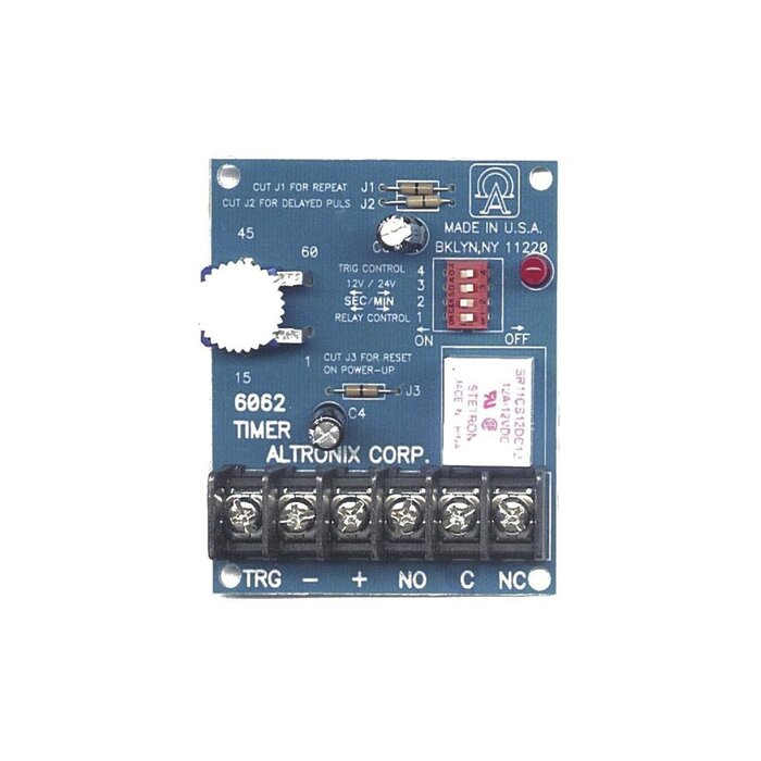 Temporizador de 1 segundo a 60 minutos, Multi funcional con salida de relevador tipo C