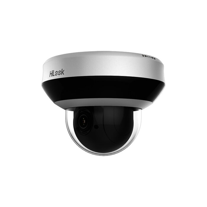 Mini PTZ IP 4 Megapixel / 4X Zoom / H.265+ / 20 mts IR EXIR / WDR / PoE / IK10 / IP66 / Ultra Baja Iluminación