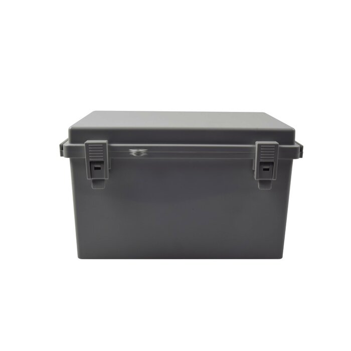 Gabinete Plástico para Exterior (IP65) de 185 x 285 x 180 mm Cierre por Broche.