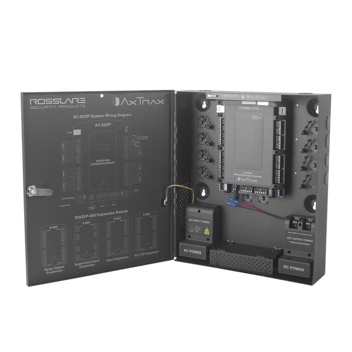 Controlador de acceso para 4 lectoras / Expandible a 56 Lectoras / Compatible con Sistema de Elevadores / 100,000 Usuarios