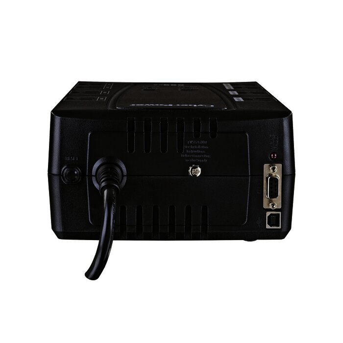 UPS de 825 VA/450 W, Topología Línea Interactiva, Entrada 120 Vca NEMA 5-15P, Tipo Gabinete Compacto, Con 8 Tomas NEMA 5-15R