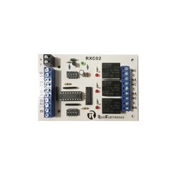 Tarjeta para control de Esclusas para 2 puertas con temporizador en desbloqueo y bloqueo/ entrada para botón de emergencia/ salida de emergencia.