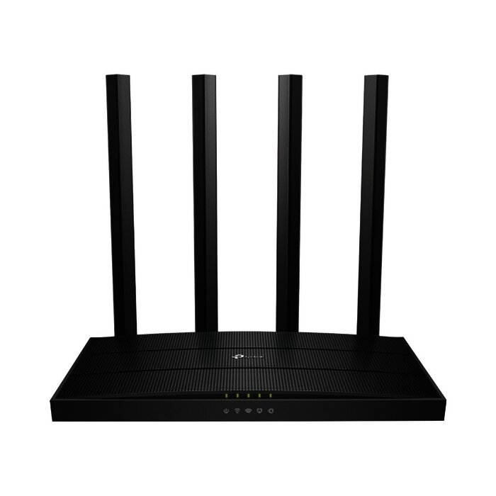 Router inalámbrico AC Wave 2 1900 doble banda 1 puerto WAN 10/100/1000 Mbps y 4 puertos LAN 10/100/1000 Mbps, MIMO 3X3, Beamforming