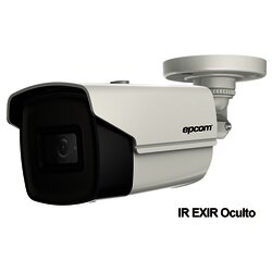 Bullet TURBOHD 4K (8Megapixeles) / Gran Angular 102º / Lente 2.8 mm / Exterior IP67 / IR EXIR 60 mts / dWDR