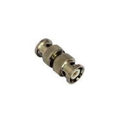 Conector doble BNC macho para cable coaxial RG59/RG6