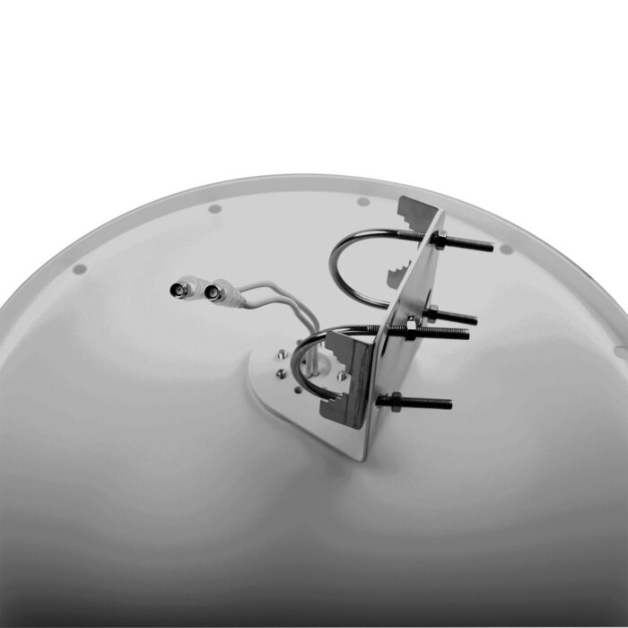 Antena Parabólica de Frecuencia Extendida, 4.8 - 6.5 GHz, 28 dBi, Conectores SMA-Macho Inverso