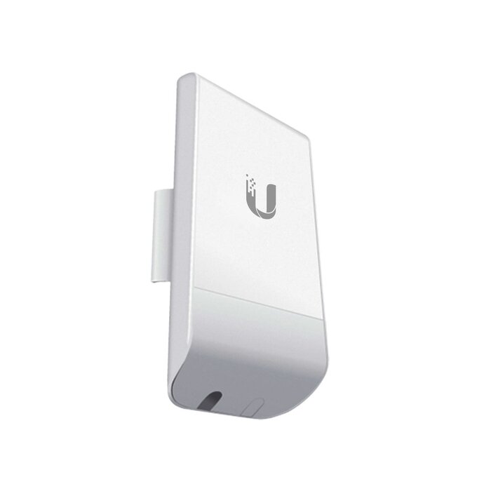 NanoStation airMAX locoM5 CPE, hasta 150 Mbps, frecuencia 5 GHz (5170-5875 MHz) con antena integrada de 13 dBi