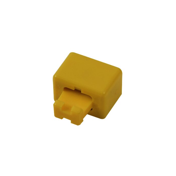 Clip de Puente, Para Uso con Regletas S66 de Siemon, de 1 par, Color Amarillo