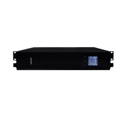 UPS de 1000VA/900W / Topología On-Line Doble Conversión / Entrada y Salida de 120 Vca / Clavija de Entrada NEMA 5-15P / Pantalla LCD Configurable /Formato Rack/Torre
