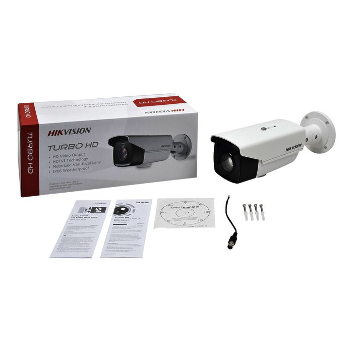 Bullet TURBOHD 1080p / Lente Mot. 5 a 50 mm / CLIMAS EXTREMOS / 110 mts IR EXIR / Exterior IP66 / WDR Real 120 dB