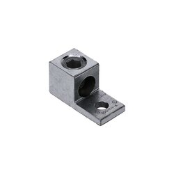 Conector Mecánico de Barril, Aluminio, de un solo Orificio, para Cable de 14 a 2 AWG