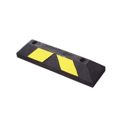 Tope de Estacionamiento Home Park It 56 cm color Negro-Amarilo