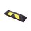 Tope de Estacionamiento Home Park It 56 cm color Negro-Amarilo