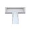 Sección en "T" color blanco de PVC auto extinguible, para canaleta TEK100 (5576-13100)