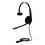 Jabra Biz 1500 Mono, auricular profesional con cancelación de ruido, ligero y cómodo ideal para contact center con conexión QD (1513-0157)