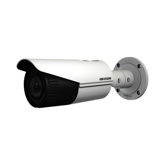 Bala IP 2 Megapixel / Lente Mot. 2.8 - 12 mm / Recubrimiento ANTICORROSIVO / IP67 / 30 Mts IR EXIR / Entrada y Salida de Audio y Alarma
