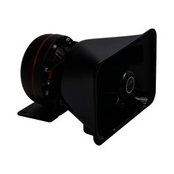 Bocina de uso Rudo, de 100 W, Alto Rendimiento y Base en Aluminio, 8 Ohms de Impedancia