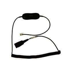 GN1216 cable enroscado para telefonos AVAYA 96xx/16xx QD a RJ-9 (88001-04)