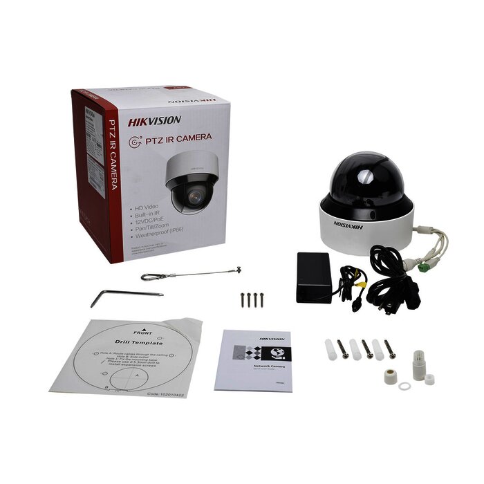 Mini Domo IP PTZ 2 Megapixel / 15X Zoom / 50 mts Luz Infrarroja Inteligente (Visión Nocturna) / WDR 120 dB / PoE+ / IP66 / 60 IPS