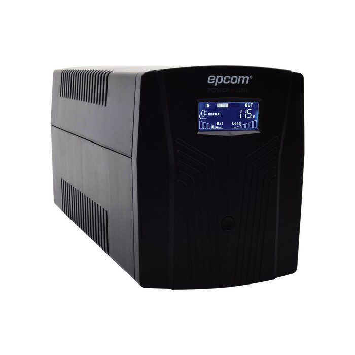 UPS de 1500VA/900W / Topología Línea Interactiva / Entrada y Salida 120 Vca / Regulador de Voltaje AVR 80-150 Vca / Clavija NEMA 5-15P / 6 Tomas NEMA 5-15R