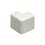 Esquinero exterior, para uso con canaleta LD3, material ABS, Color Blanco Mate