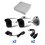 KIT TurboHD 720p / DVR 4 Canales / 2 Cámaras Bala (interior - exterior 2.8 mm) / Hik-Connect