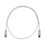 Cable de Parcheo TX6, UTP Cat6, 24 AWG, CM/LSZH, Color Blanco Mate, 7ft