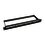 Patch panel modular sin blindaje de 24 puertos, 1U, con barra para organizar cable
