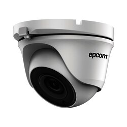 Eyeball TURBOHD 720p / METALICA / Gran Angular 92° / Lente 2.8 mm / IR Inteligente 20 mts / Exterior IP66 / TVI-AHD-CVI-CVBS / dWDR