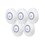 Paquete de 5 Access Point UniFi, doble banda 802.11ac, MIMO 2X2, soporta 100 clientes, hasta 867 Mbps, para interior, PoE 802.3af.