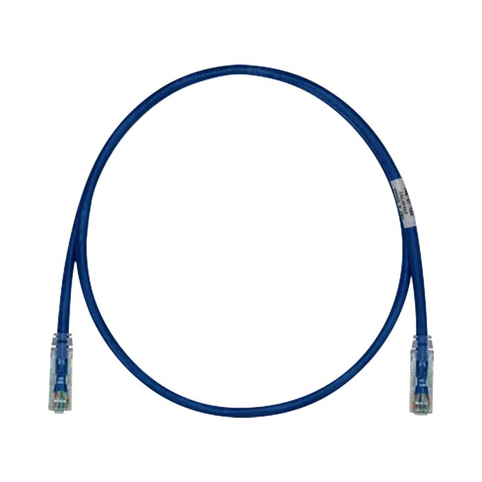 Cable de Parcheo TX6, UTP Cat6, 24 AWG, CM/LSZH, Color Azul, 7ft