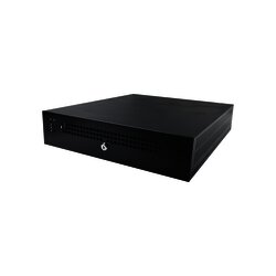 Gabinete de Seguridad de Escritorio para DVR/NVR de Dimensión Máxima: 445 x 88 x 400 mm. (Ancho x Alto x Prof.)