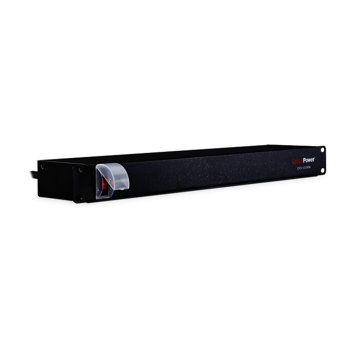PDU Básico Para Distribución de Energía, Con 10 Tomas NEMA 5-15R Traseras, 1UR, 15 Amp, 120 Vca