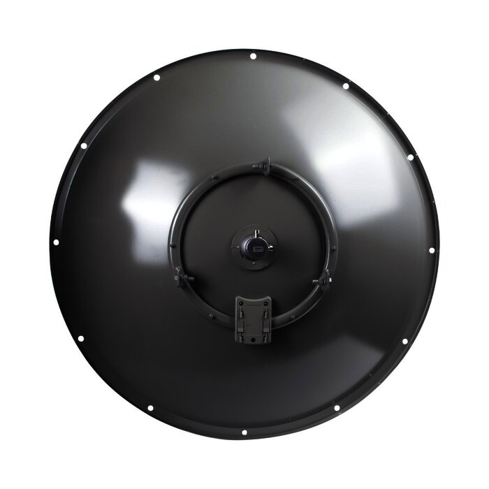 Antena direccional, Ganancia de 36 dBi, rango de frecuencia (4.9 - 6.5 GHz), Conectores N-hembra, Polarización doble, incluye montaje para torre o mástil