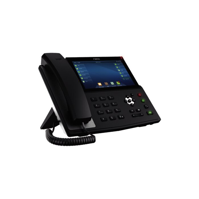 Teléfono IP empresarial para 20 lineas SIP, pantalla táctil, Bluetooth integrado para diadema, PoE y hasta 127 botones DSS con doble puerto Gigabit, soporta recepción de video