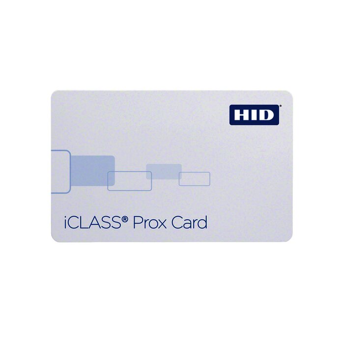 Tarjeta DUAL iClass + Proximidad 2120/ PVC Compuesto/ Garantía de por Vida