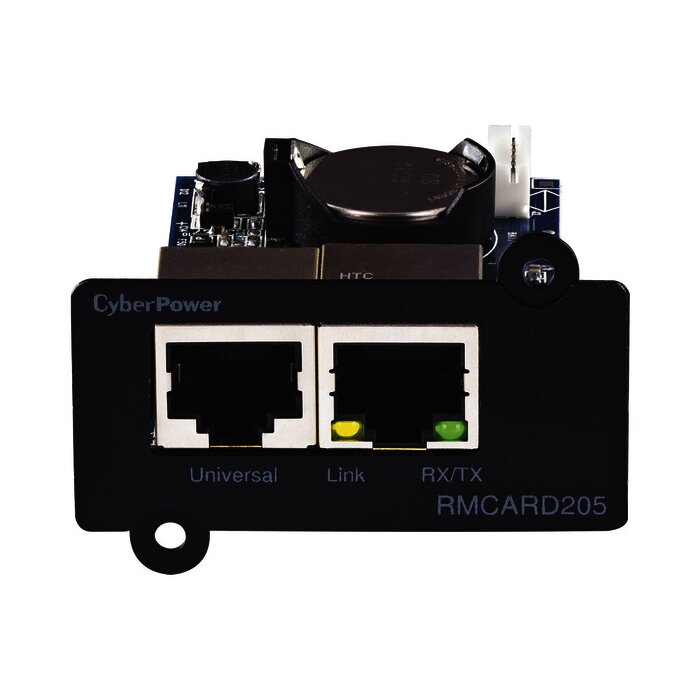 Tarjeta de Administración Remota para UPS CyberPower Modelos PR, OL y OR hasta 5 kVA y PDUs con Tarjeta de Expansión