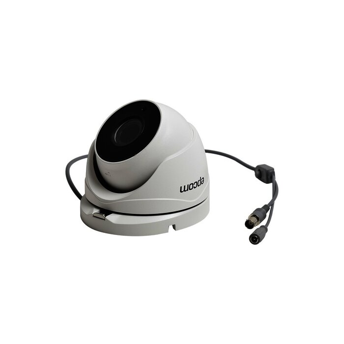 Eyeball TURBOHD 1080p / METÁLICA / Lente Mot. 2.8 a 12 mm / IR EXIR Inteligente 40 mts / WDR 120 dB / Exterior IP66
