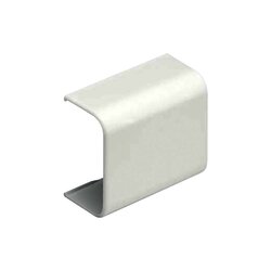 Unión recta, para uso con canaleta LD3, material ABS, Color Blanco Mate