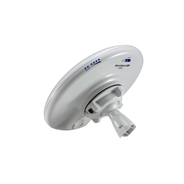 NanoBeam airMAX AC CPE hasta 330 Mbps, 2 GHz (2412 - 2472 MHz) con antena integrada de 13 dBi