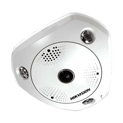 Fisheye IP 3 Megapixel / 180° / 360° / DEWARPING / WDR / 15 mts IR / PTZ Digital / Heat Map / Entrada-Salida audio y alarma / Múltiples vistas / IP66 / IK10 / PoE