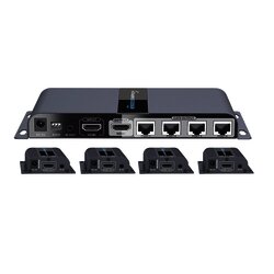 Kit completo Distribuidor HDMI 1 X 4