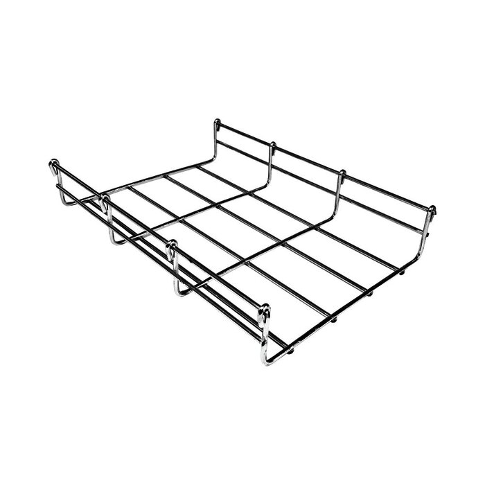 Charola versión light MallaFils 54/200 mm, con acabado Electro Zinc, tramo 3 m